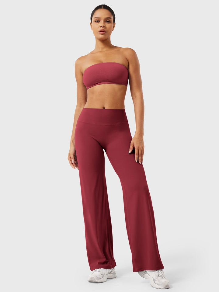 The Millie Artisan | Women’s High-Waist Flared Summer Trousers