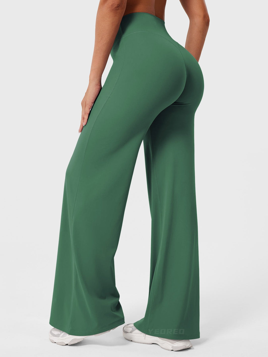 The Millie Artisan | Women’s High-Waist Flared Summer Trousers