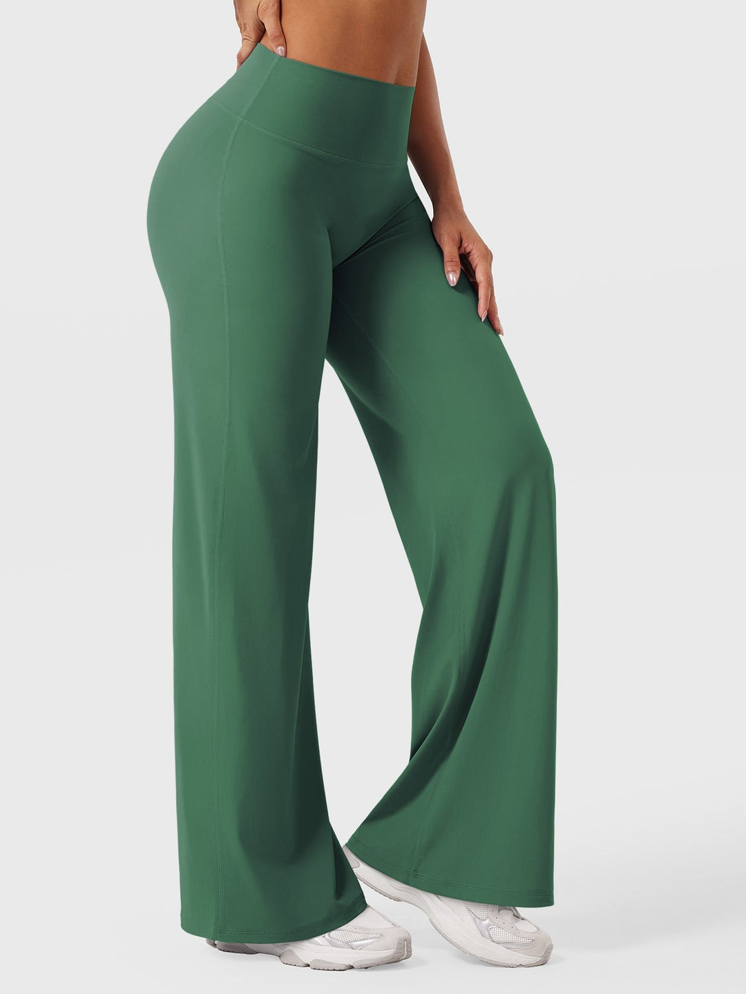 The Millie Artisan | Women’s High-Waist Flared Summer Trousers