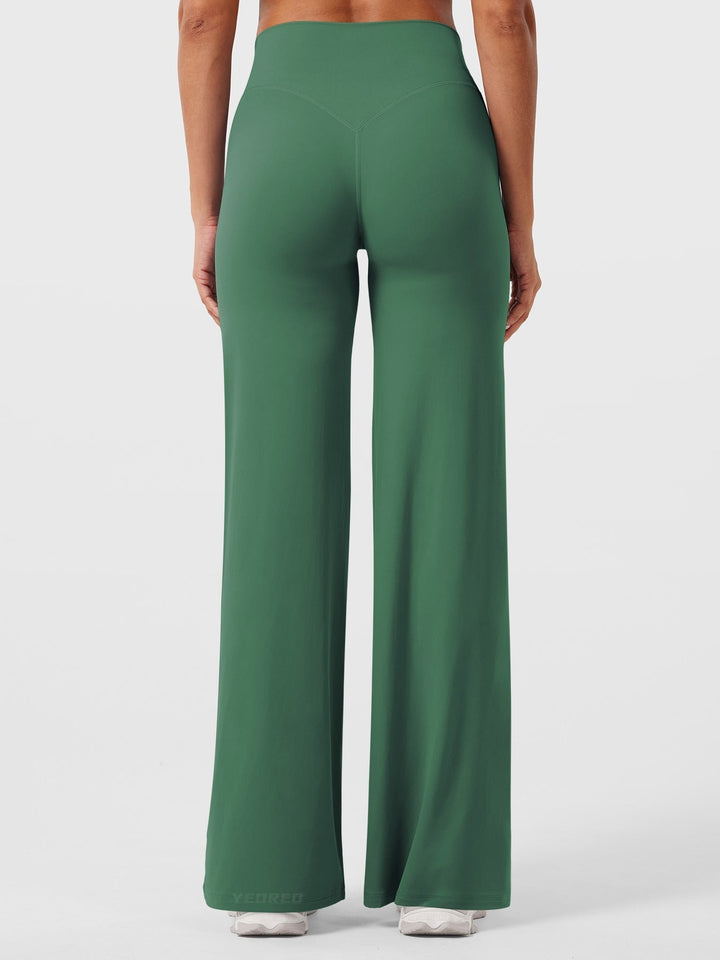 The Millie Artisan | Women’s High-Waist Flared Summer Trousers