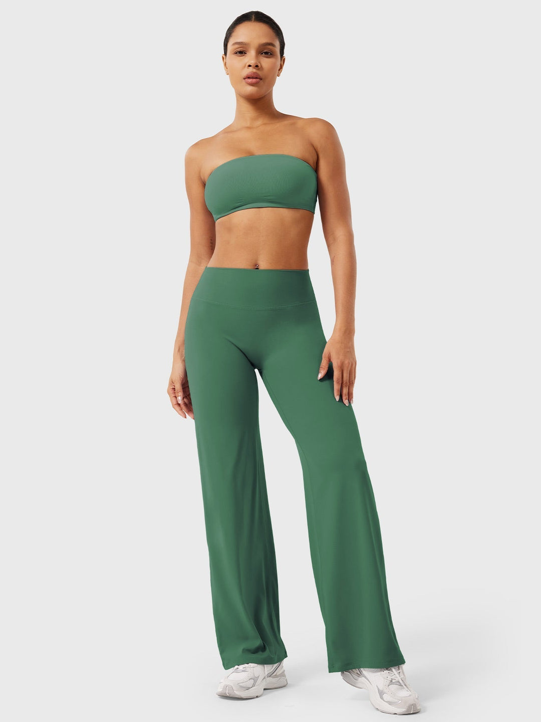 The Millie Artisan | Women’s High-Waist Flared Summer Trousers