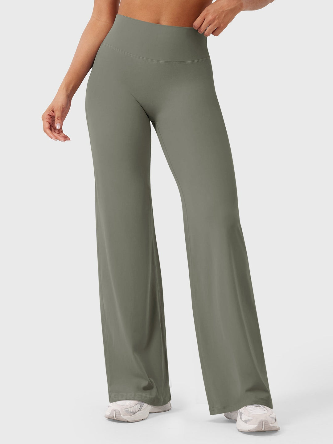 The Millie Artisan | Women’s High-Waist Flared Summer Trousers