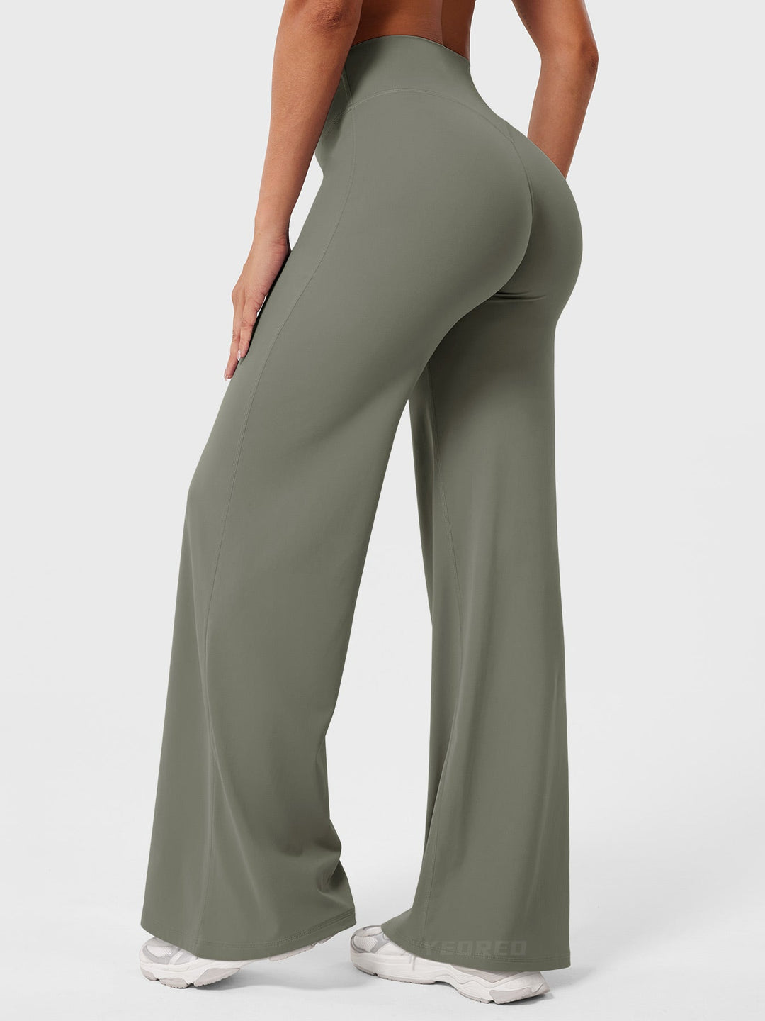 The Millie Artisan | Women’s High-Waist Flared Summer Trousers