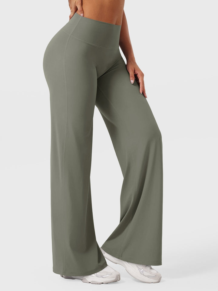 The Millie Artisan | Women’s High-Waist Flared Summer Trousers