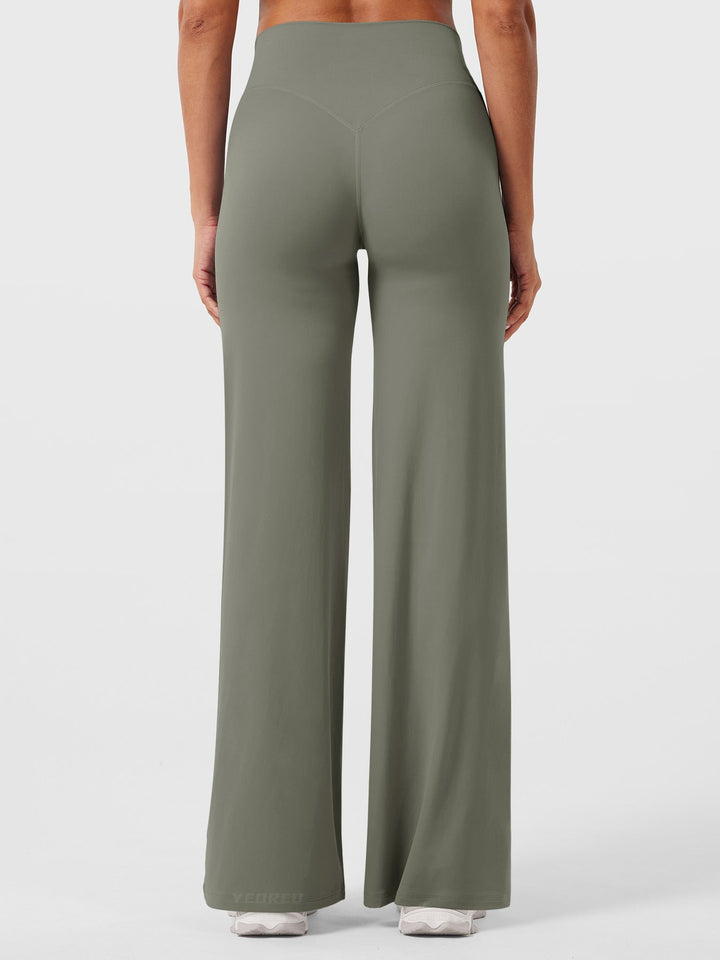 The Millie Artisan | Women’s High-Waist Flared Summer Trousers