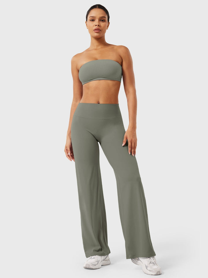The Millie Artisan | Women’s High-Waist Flared Summer Trousers
