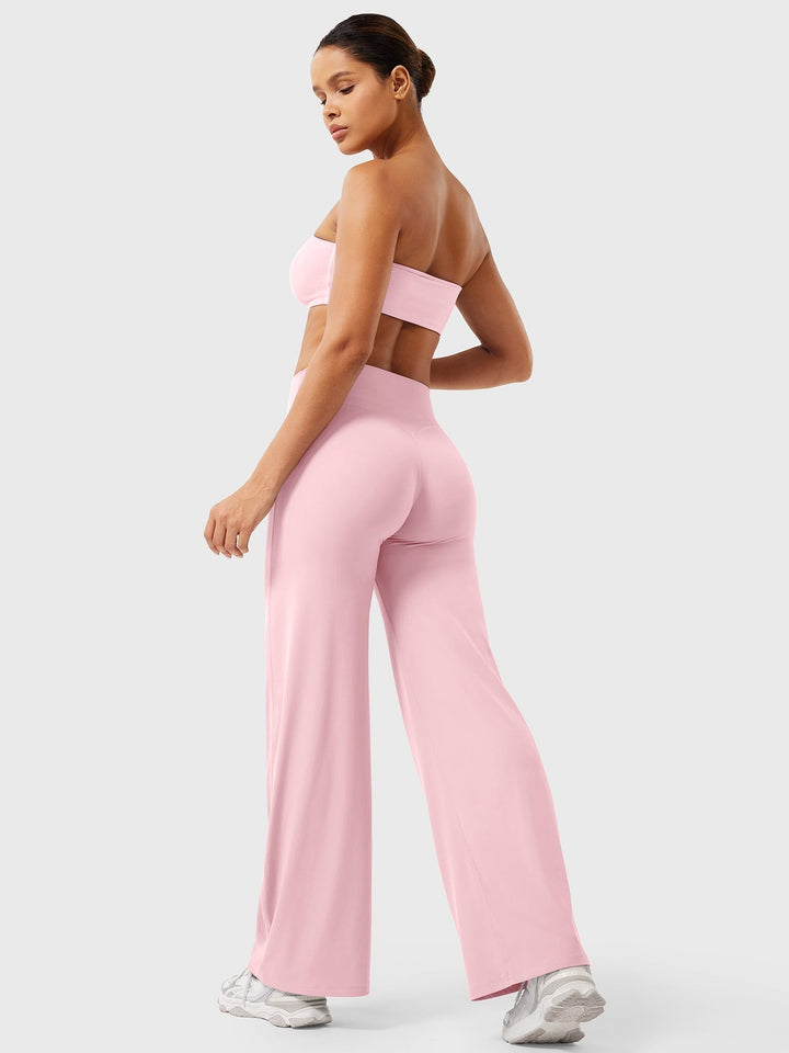 The Millie Artisan | Women’s High-Waist Flared Summer Trousers