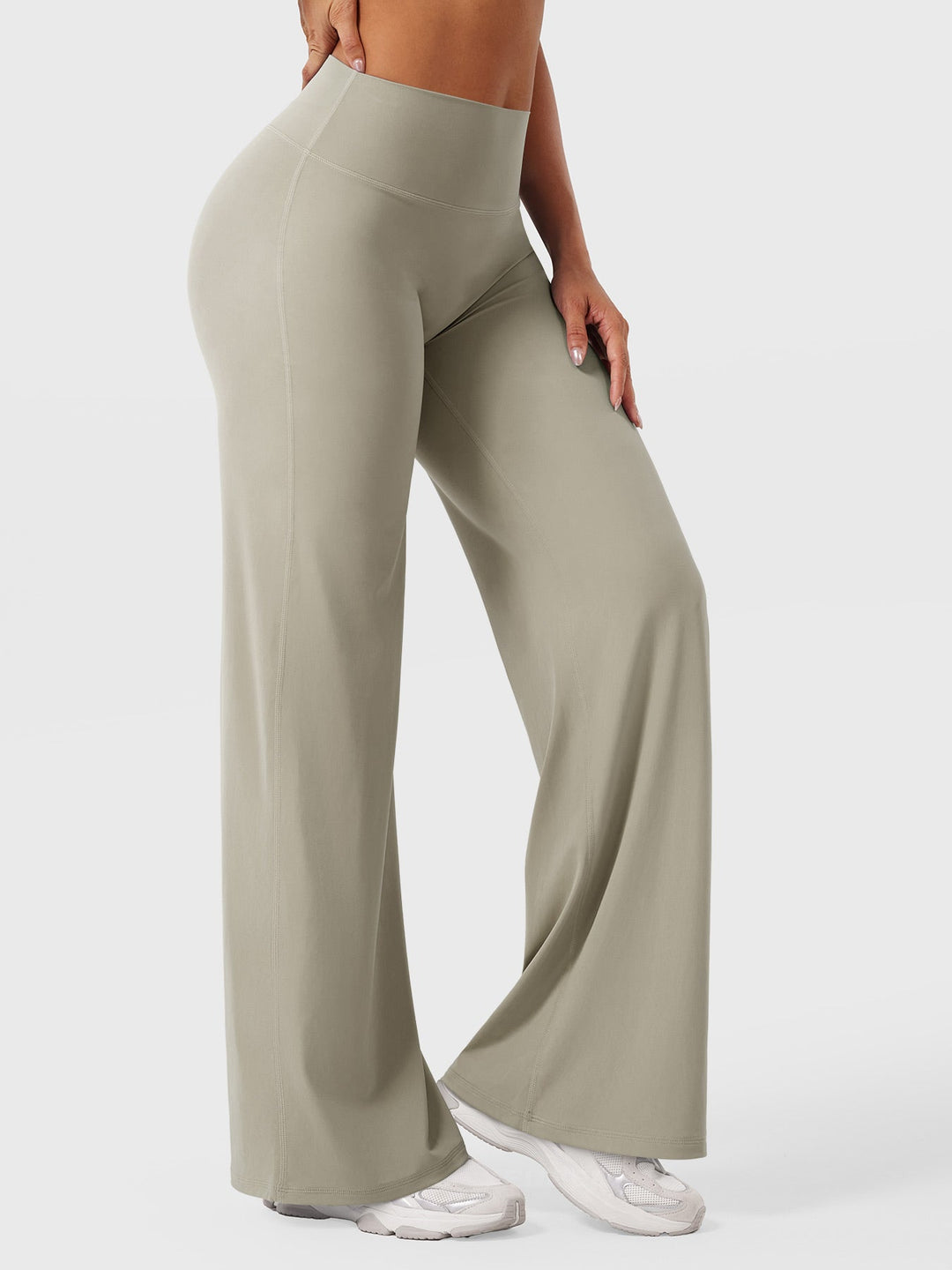 The Millie Artisan | Women’s High-Waist Flared Summer Trousers