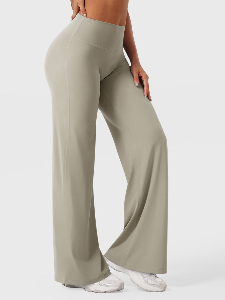 The Millie Artisan | Women’s High-Waist Flared Summer Trousers