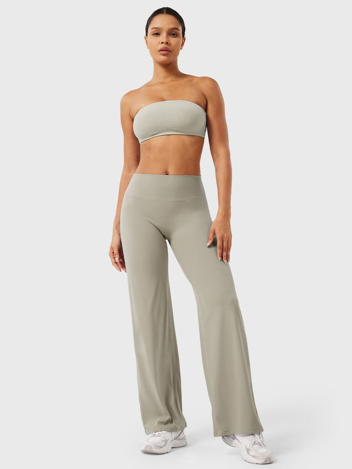 The Millie Artisan | Women’s High-Waist Flared Summer Trousers