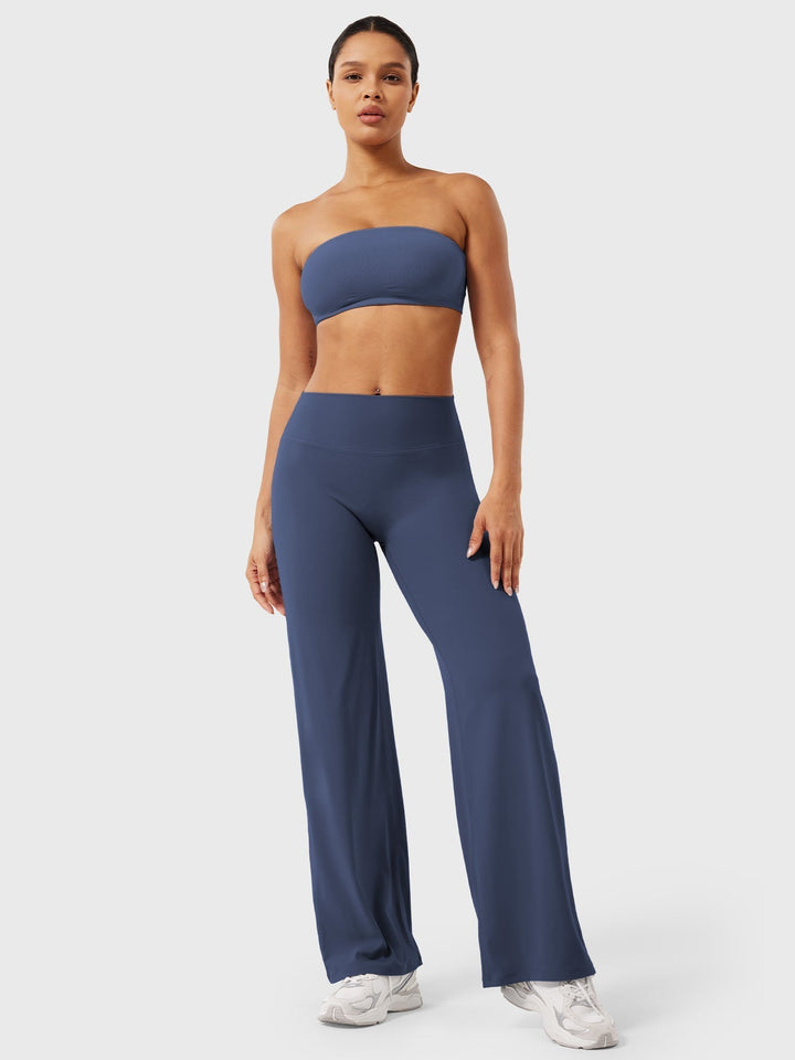 The Millie Artisan | Women’s High-Waist Flared Summer Trousers
