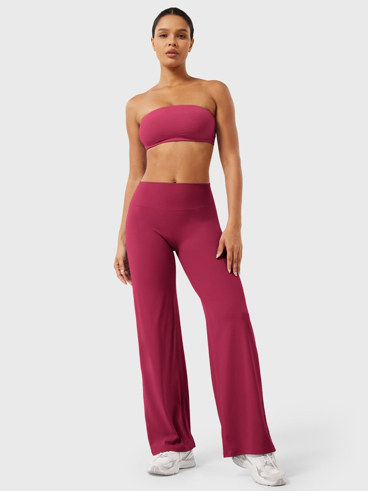 The Millie Artisan | Women’s High-Waist Flared Summer Trousers