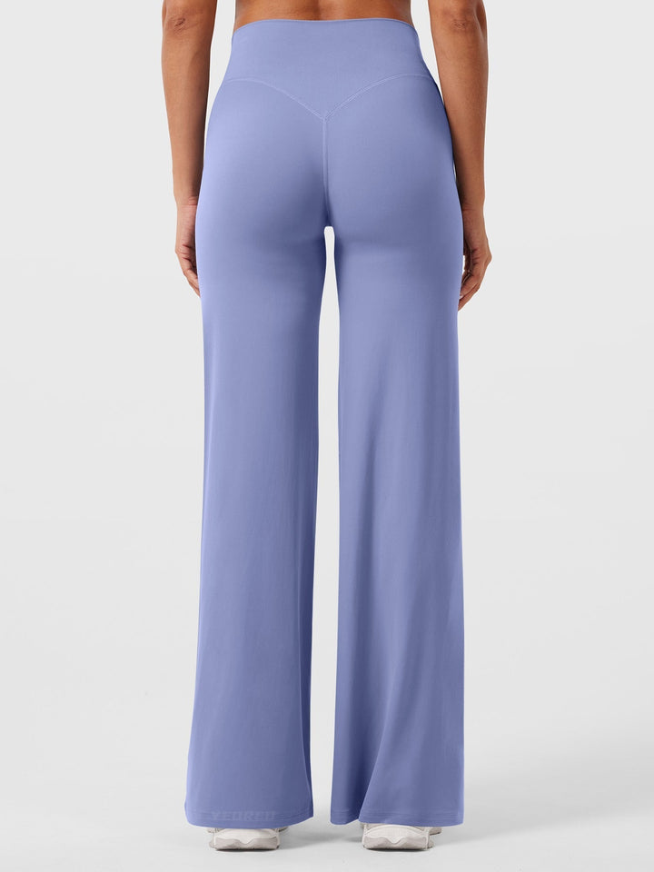 The Millie Artisan | Women’s High-Waist Flared Summer Trousers