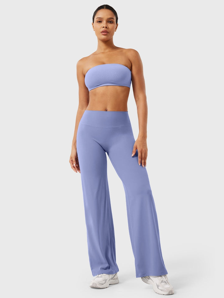 The Millie Artisan | Women’s High-Waist Flared Summer Trousers