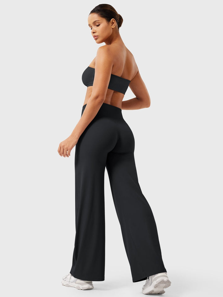 The Millie Artisan | Women’s High-Waist Flared Summer Trousers
