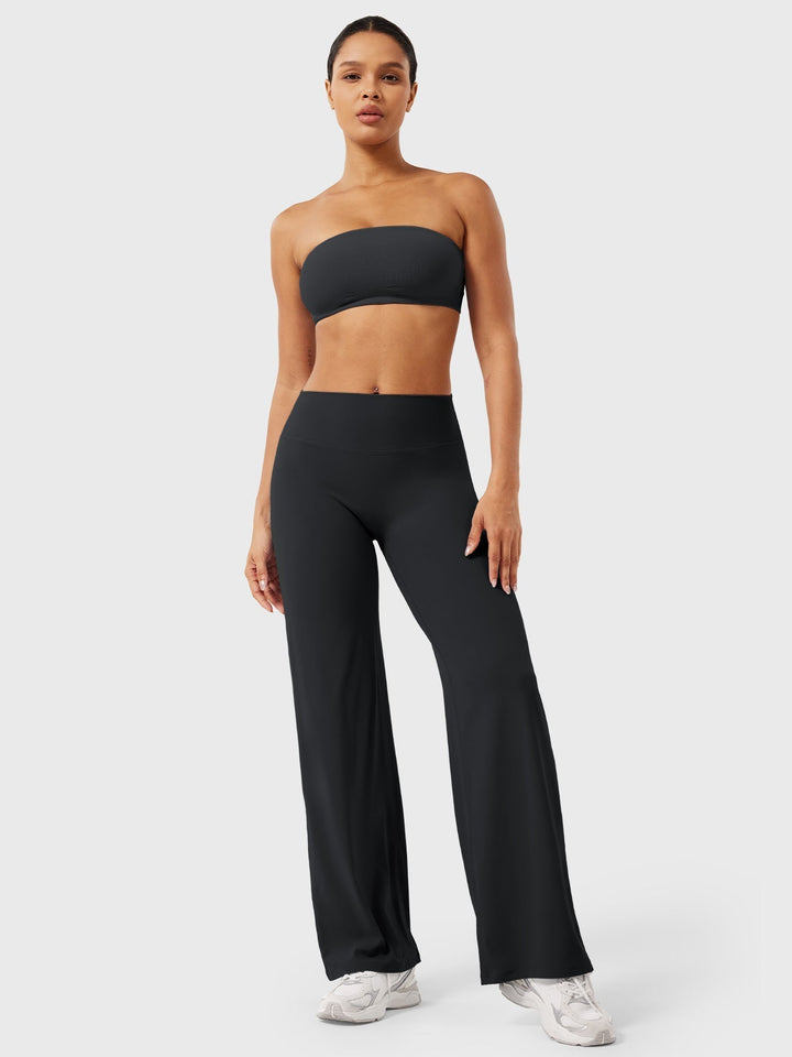 The Millie Artisan | Women’s High-Waist Flared Summer Trousers